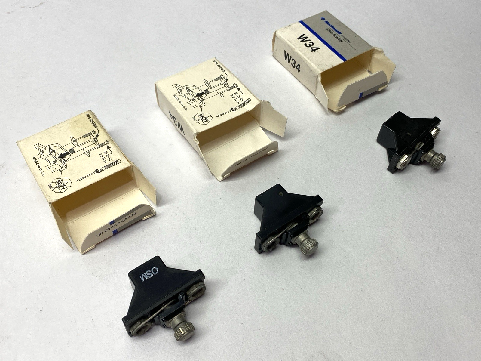 W34 | Allen Bradley Heater Element LOT OF 3 - New – Open box - Maverick Industrial Sales