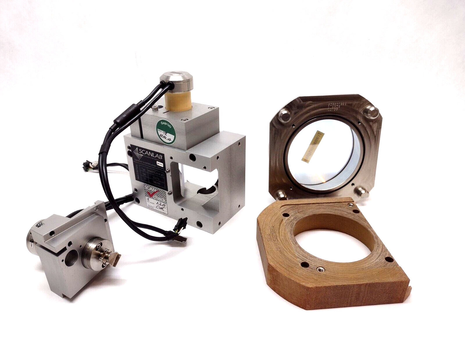 Scanlab IntelliSCAN III 25 Head with dynAXIS 3L Galvanometers, Broken Mirror - For parts or not working - Maverick Industrial Sales