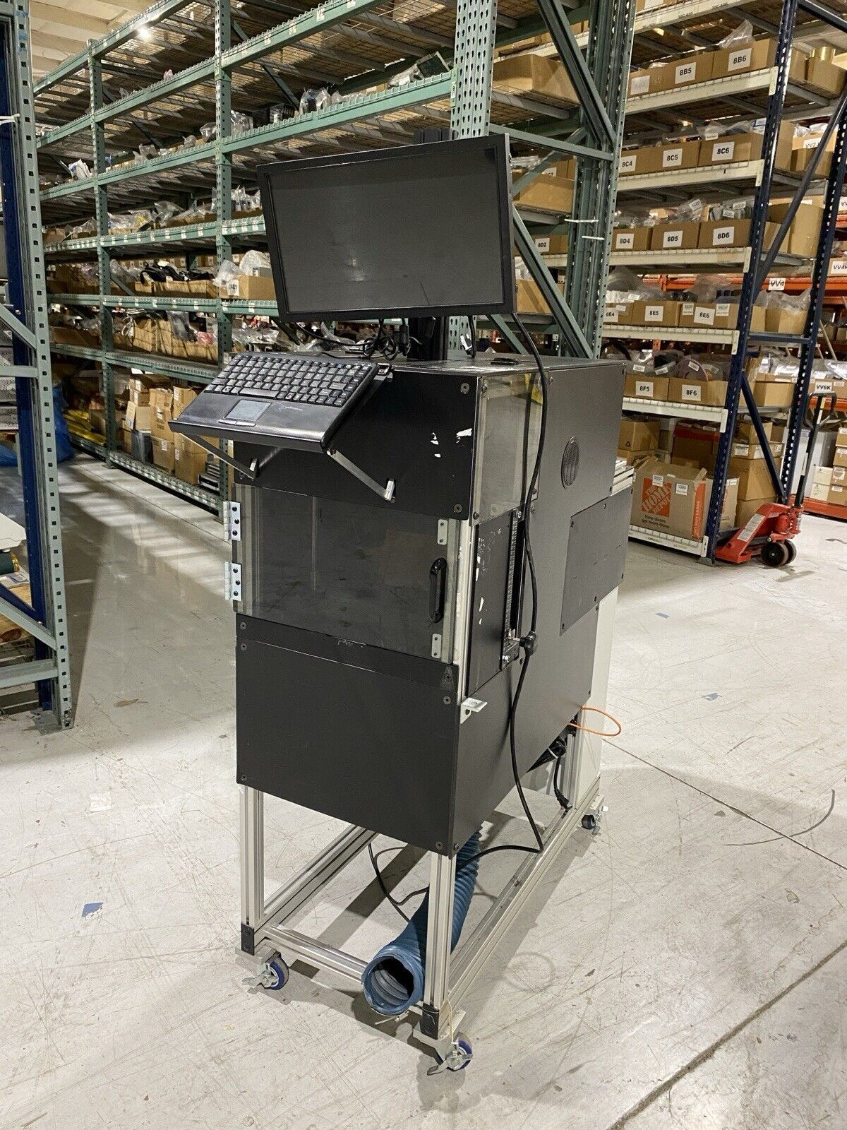 Synrad 48-1KAL Laser Marking System with FHFL30-U Marking Head and Power Supply - Maverick Industrial Sales