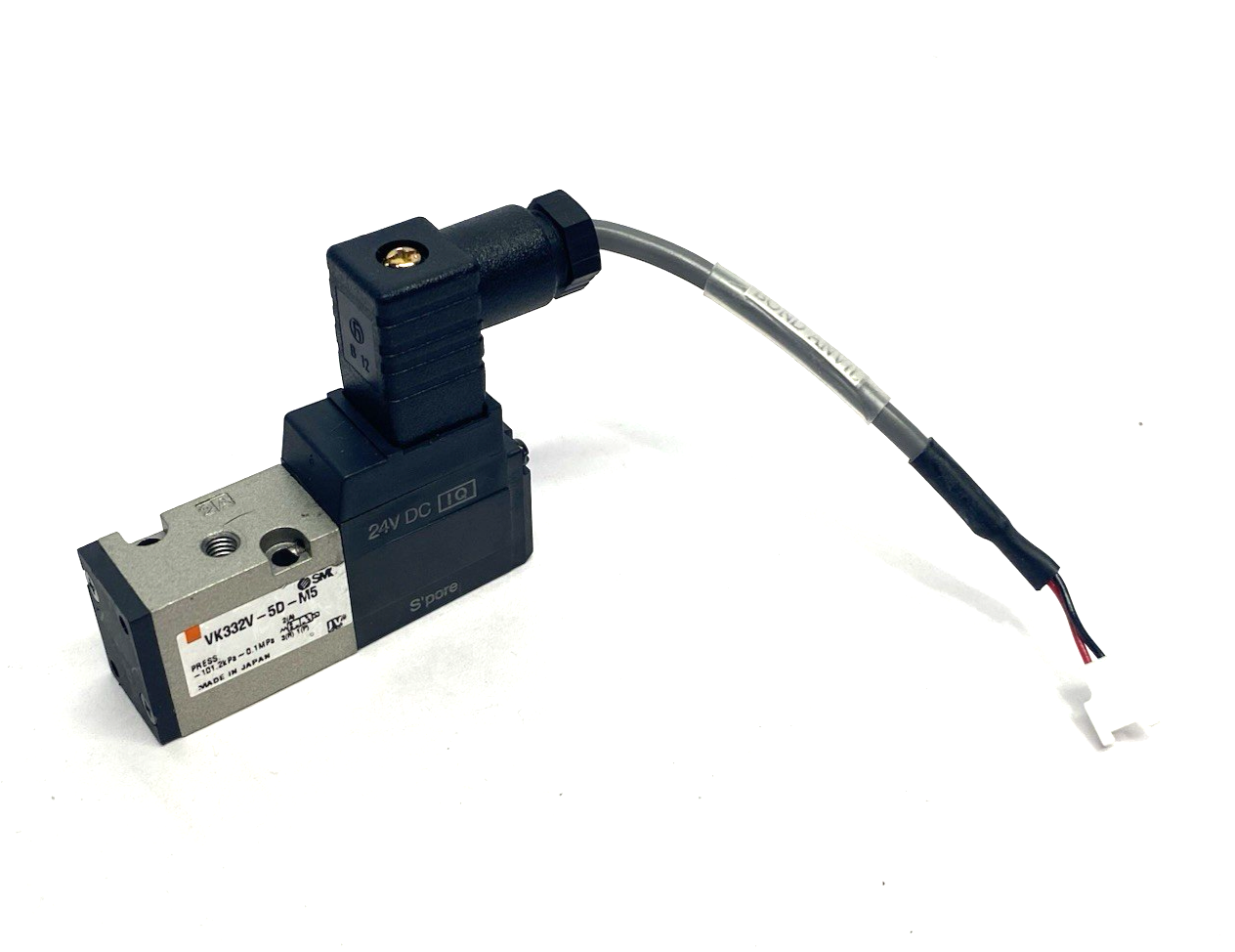 SMC VK332V-5D-M5 Solenoid Valve 3-Port - Maverick Industrial Sales