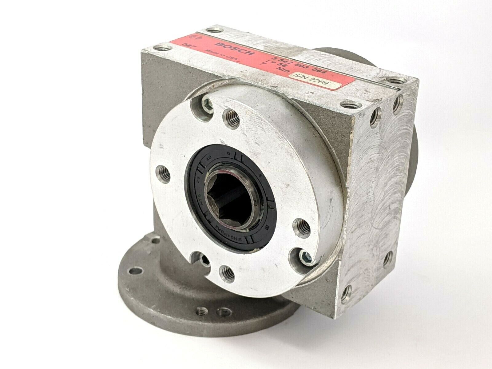 Bosch 3842503064 Slip-On Gear Unit I=56 7 Nm - Used - Maverick Industrial Sales