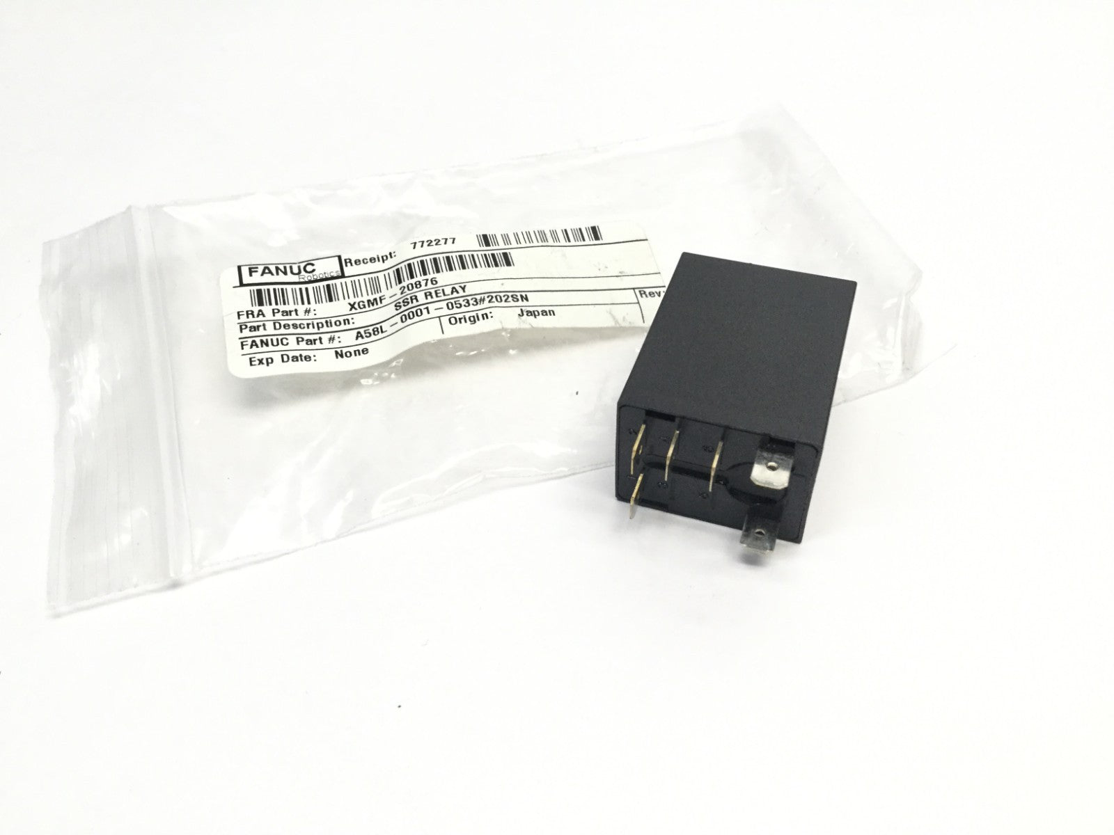 Fanuc A58L-0001-0533#202SN SSR Relay XGMF-20876 - Maverick Industrial Sales