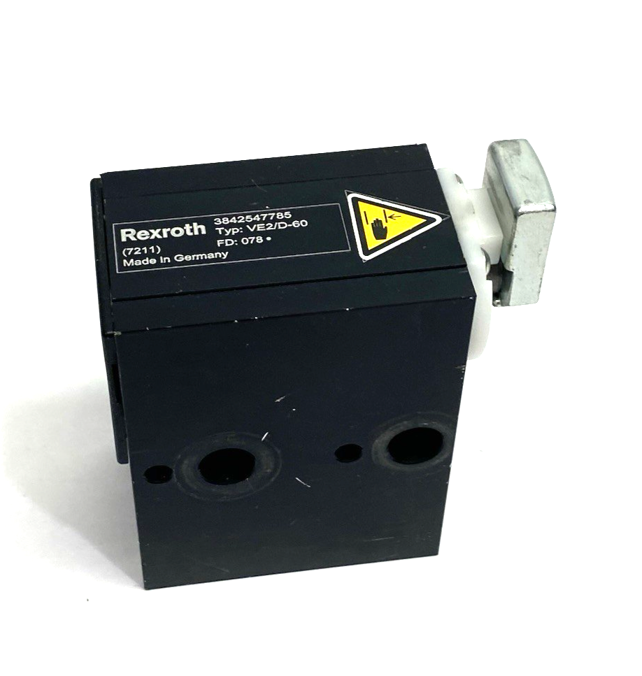 Bosch Rexroth 3842547785 Pneumatic Stop Gate Module VE2/D-60 NO HARDWARE - Maverick Industrial Sales
