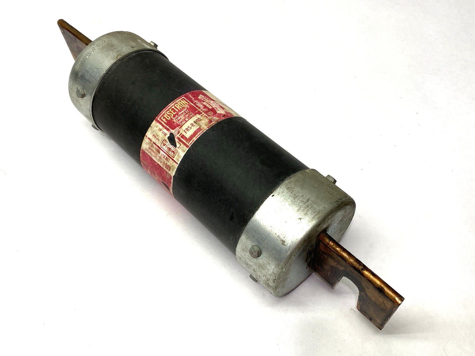 Bussmann FSR-R-600 Fusetron Dual Element Time-Delay Fuse Class RK5 600V 600A - Maverick Industrial Sales