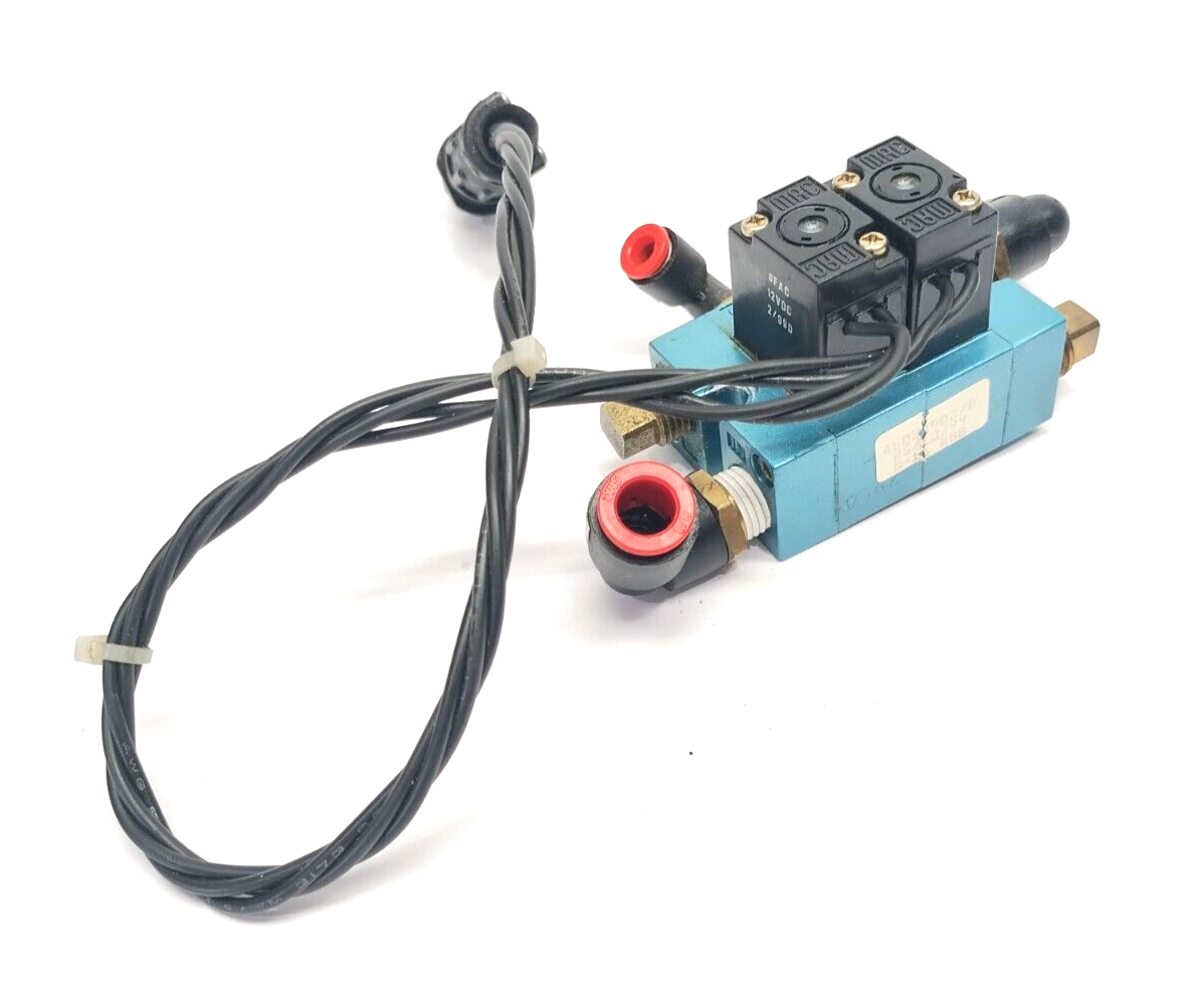 Universal Instruments 45034902/B Valve Pack Assembly Mac Valves 35A-SAC-DFAC-1BA - Used - Maverick Industrial Sales