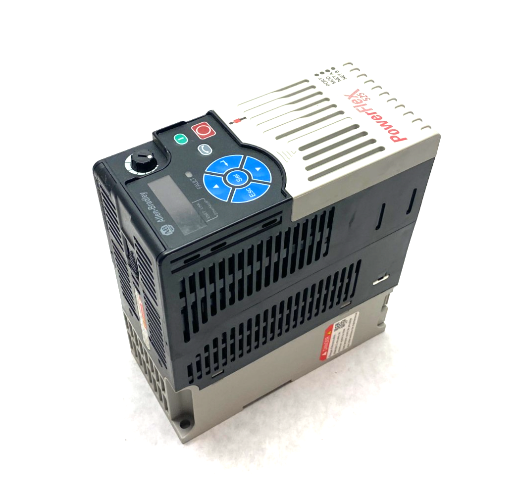 25B-D1P4N114 | Allen Bradley Ser. A PowerFlex 525 0.4kW 0.5HP AC Drive 3-Phase - Used - Maverick Industrial Sales
