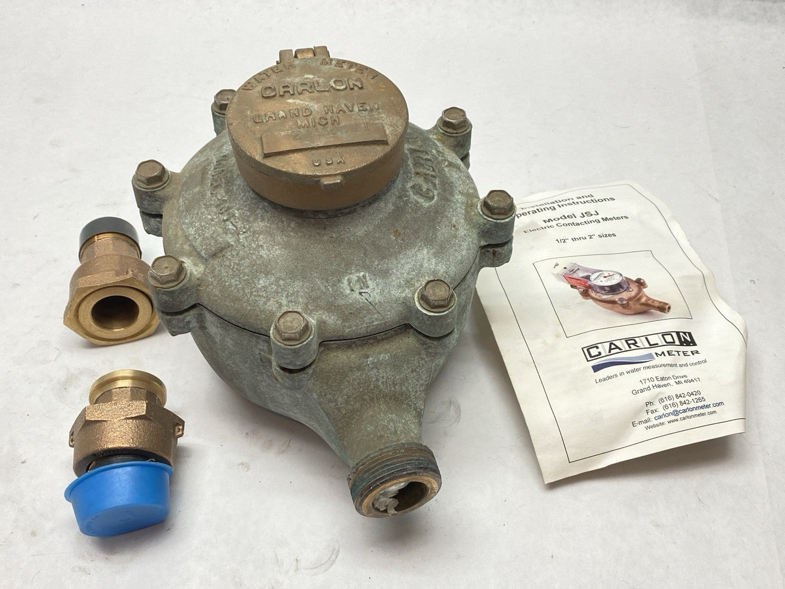 Model 100-P | Carlon Water Meter 1" NPT - Used - Maverick Industrial Sales