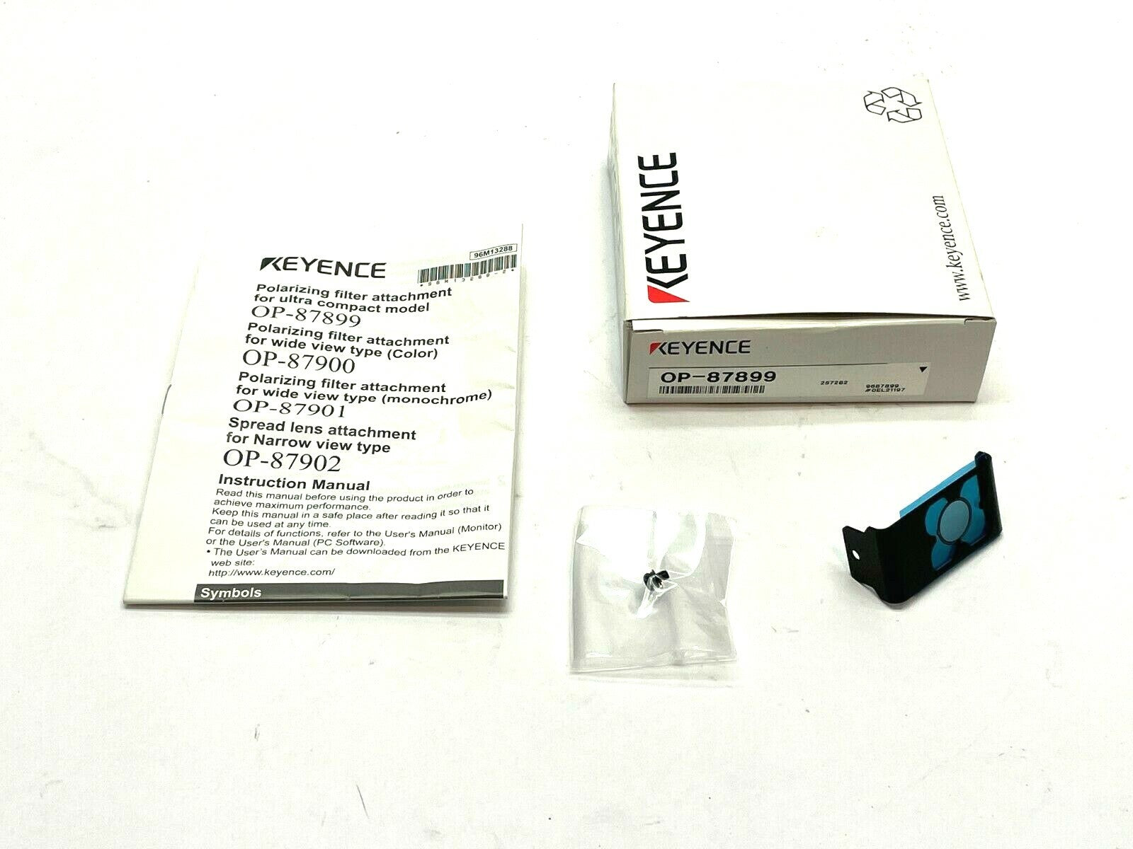 Keyence OP-87899 Polarized Light Filter Attachment for Vision Sensors - Maverick Industrial Sales