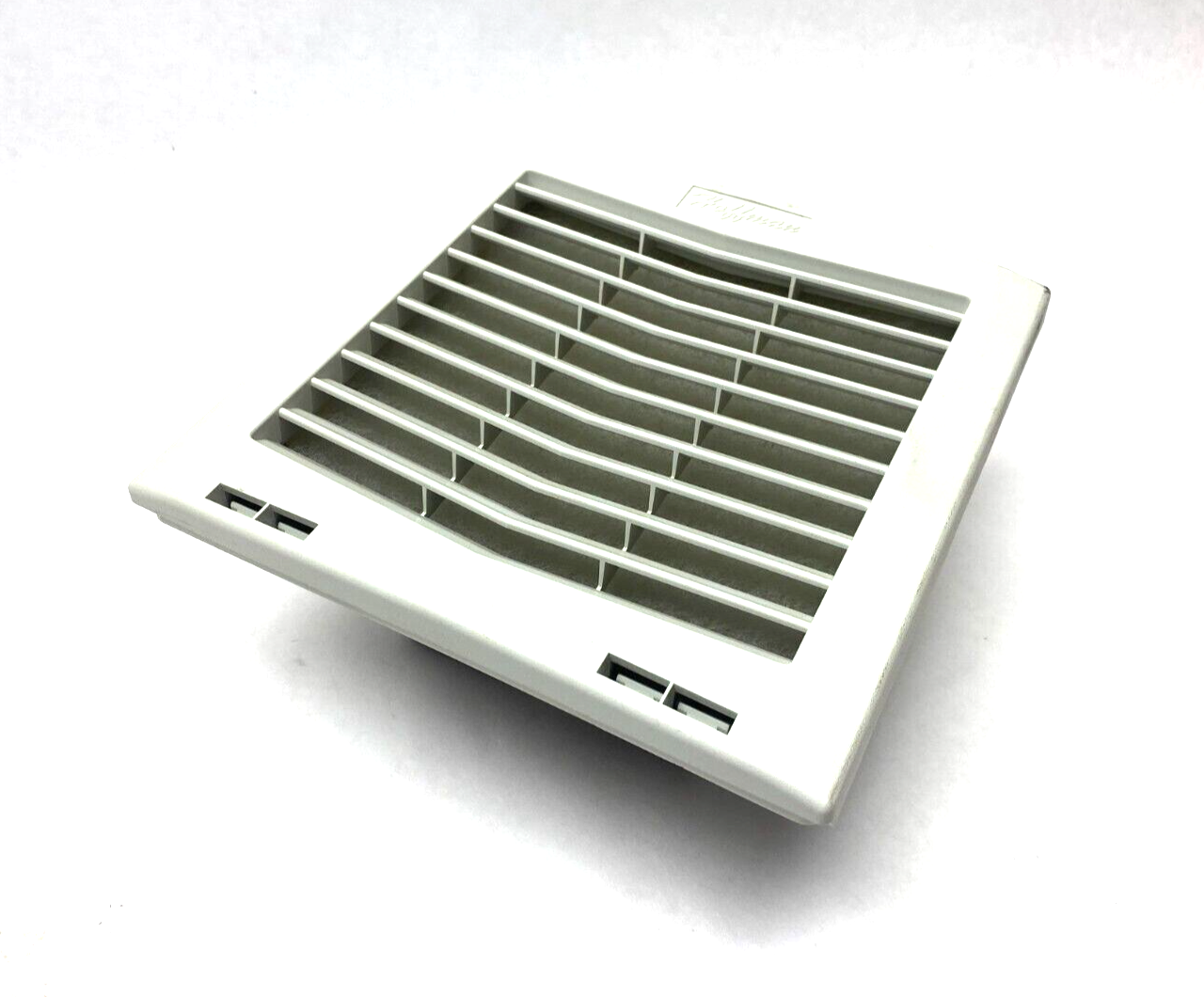 Hoffman HF0924414 nVent Side Mount Cooling Filter Fan Light Gray, 24V, 70CFM - Used - Maverick Industrial Sales