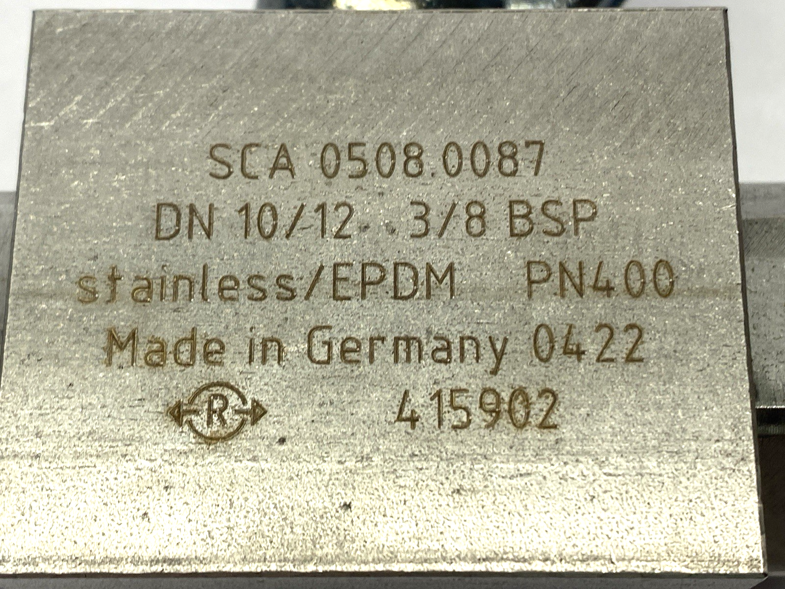 SCA 0508 0087 High Pressure Ball Valve 415905 - New – Open box - Maverick Industrial Sales