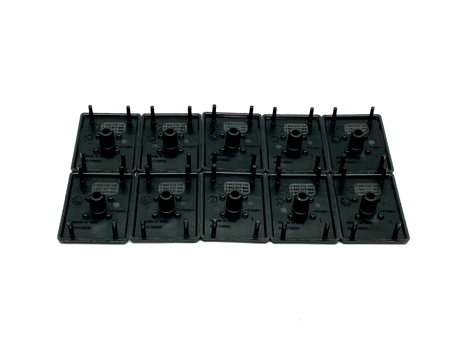 Bosch Rexroth 3842515122 Cover Cap Black 45x60 LOT OF 10 - Maverick Industrial Sales
