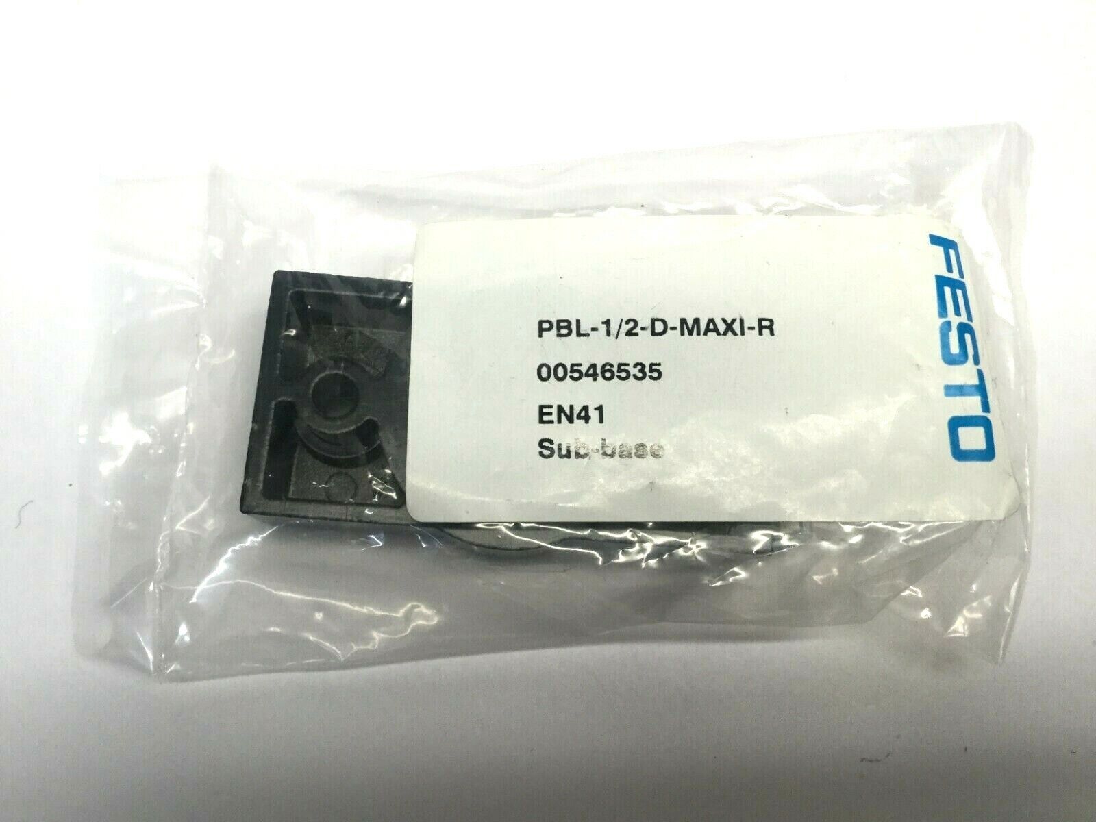 Festo PBL-1/2-D-MAXI-R Sub Base 00546535 - Maverick Industrial Sales