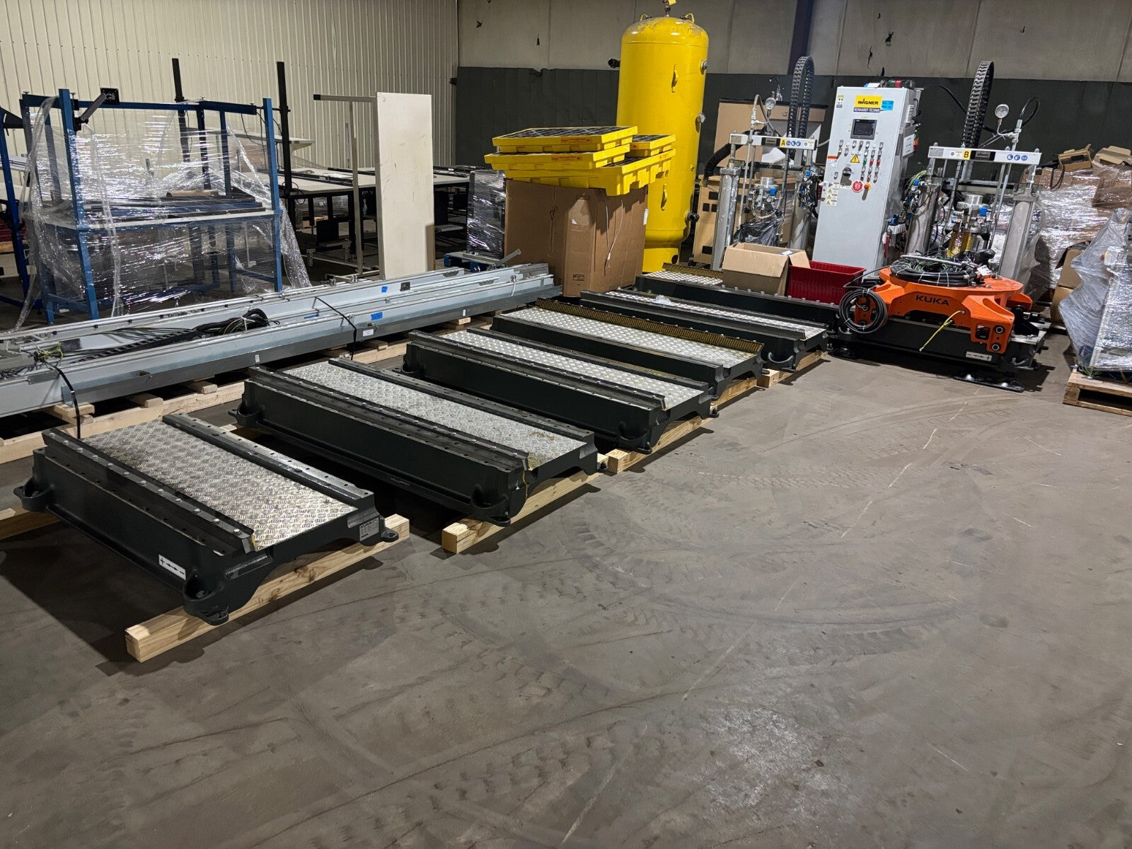 Kuka KL4000 - 7th Axis Linear Robot Rail Track 12 Meter, 8151969, KL-4000, 2021 - Maverick Industrial Sales