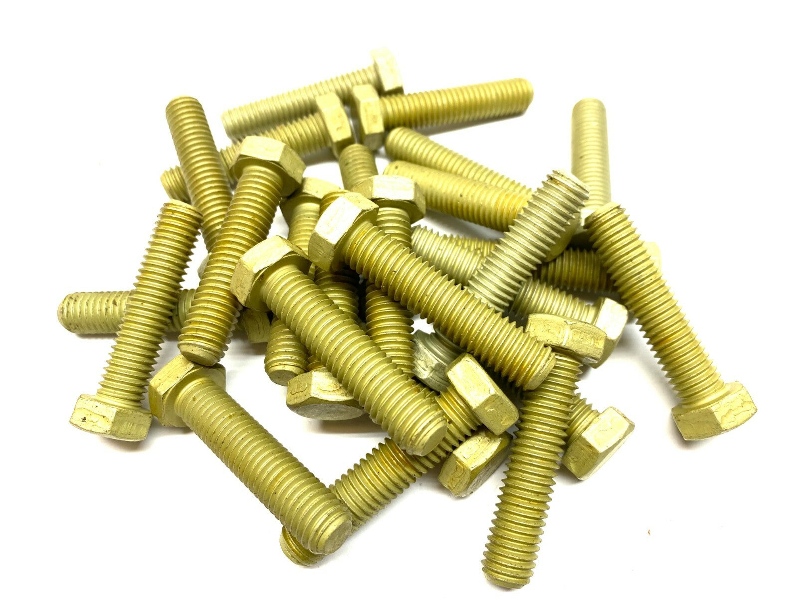 Hex Head Bolt Aluminum 1/2-13" x 2-1/4" Length LOT OF 25 - Maverick Industrial Sales