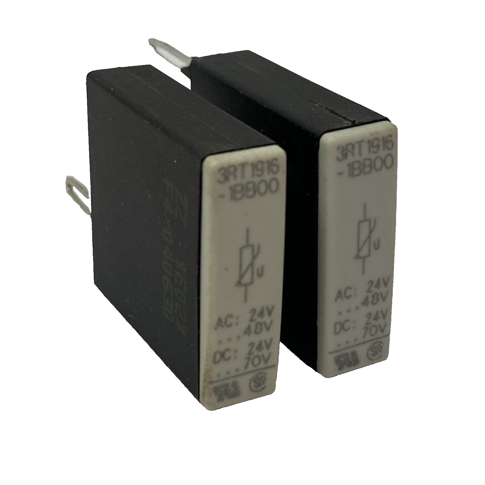 Siemens 3RT1916-1BB00 Varistor 24...48 V AC, 24...70 V DC LOT OF 2 - Maverick Industrial Sales