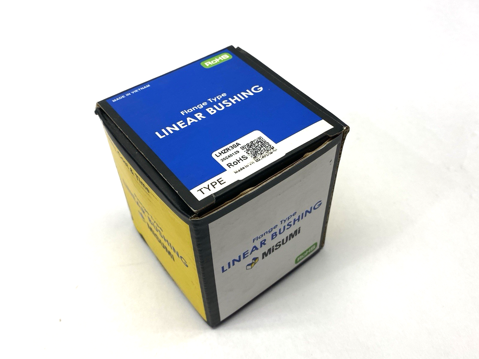 Misumi LHZR30A Flanged Linear Ball Bushing for 30mm Shaft Dia. 64mm Length - Maverick Industrial Sales