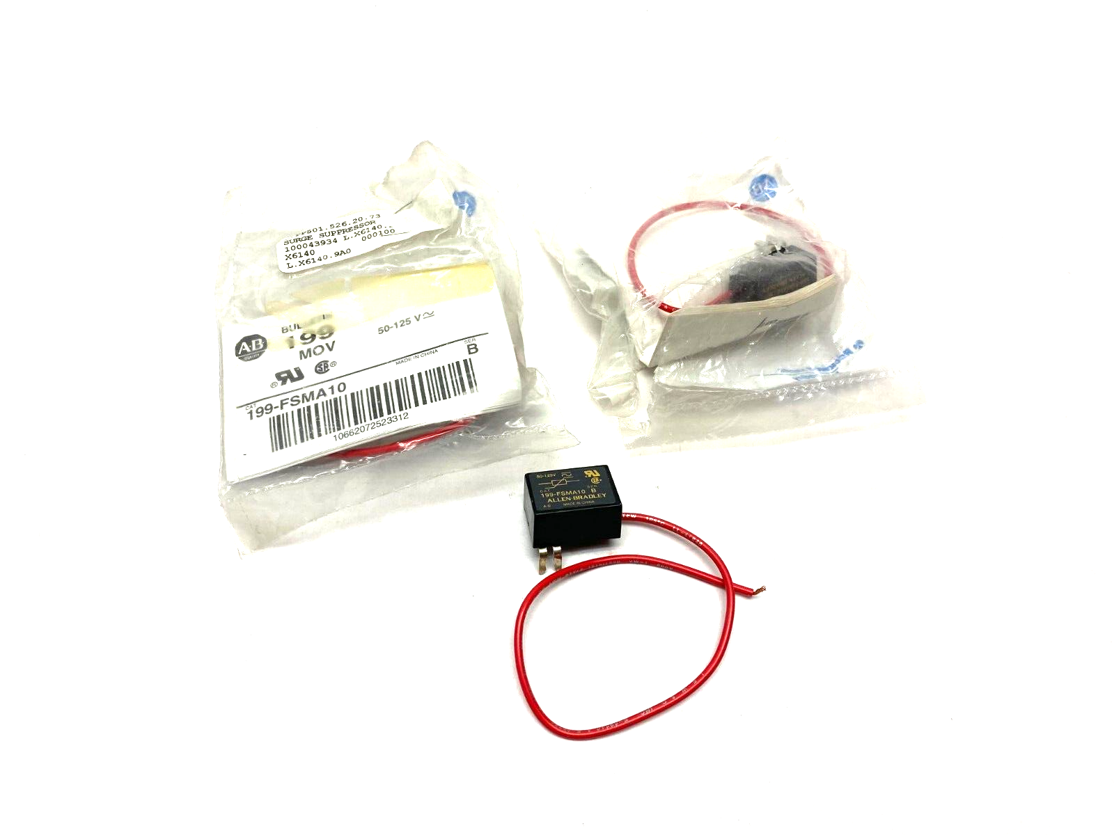 Allen Bradley 199-FSMA10 Series B Surge Suppressor 50-125V LOT OF 3 - Maverick Industrial Sales