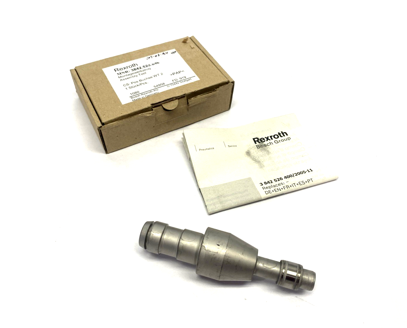 Bosch Rexroth 3842525846 Assembly Tool Pos.Buchse WT 2 - Maverick Industrial Sales