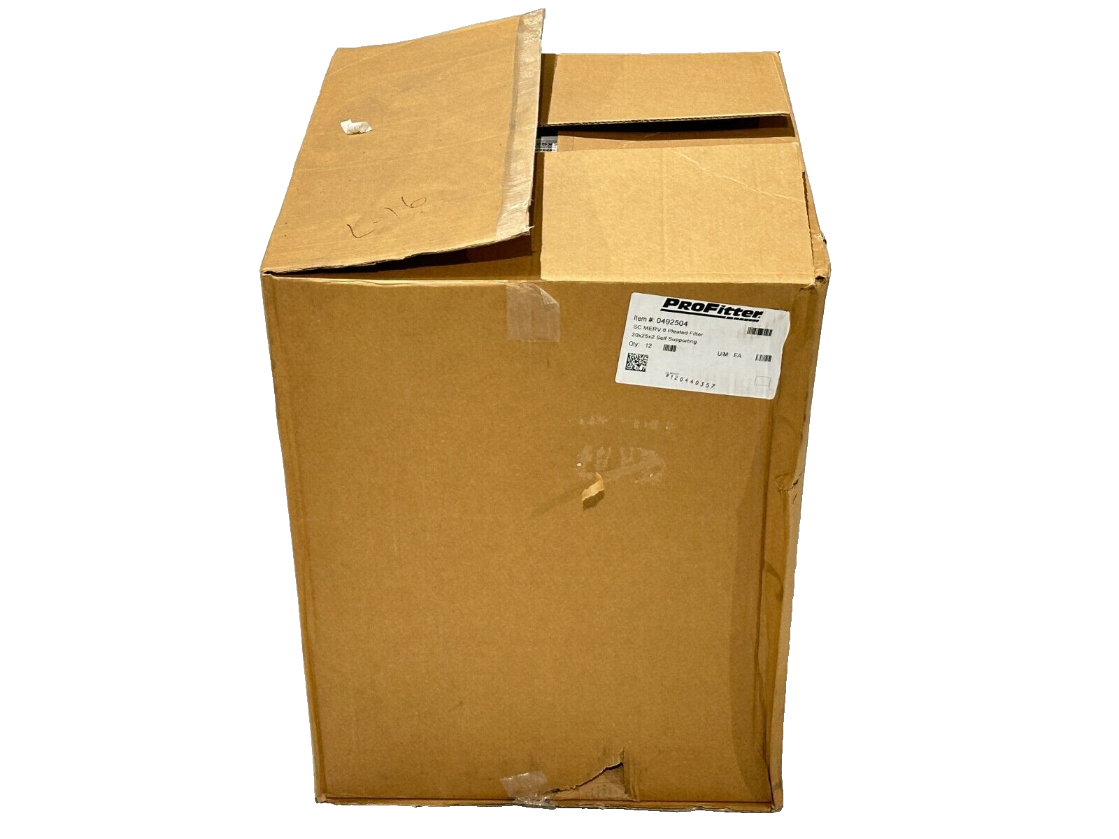 0492504 | ProFitter MERV 8 SF ProFitter Air Filter 20"H x 25"W x 2"D BOX OF 12 - Open box - Maverick Industrial Sales