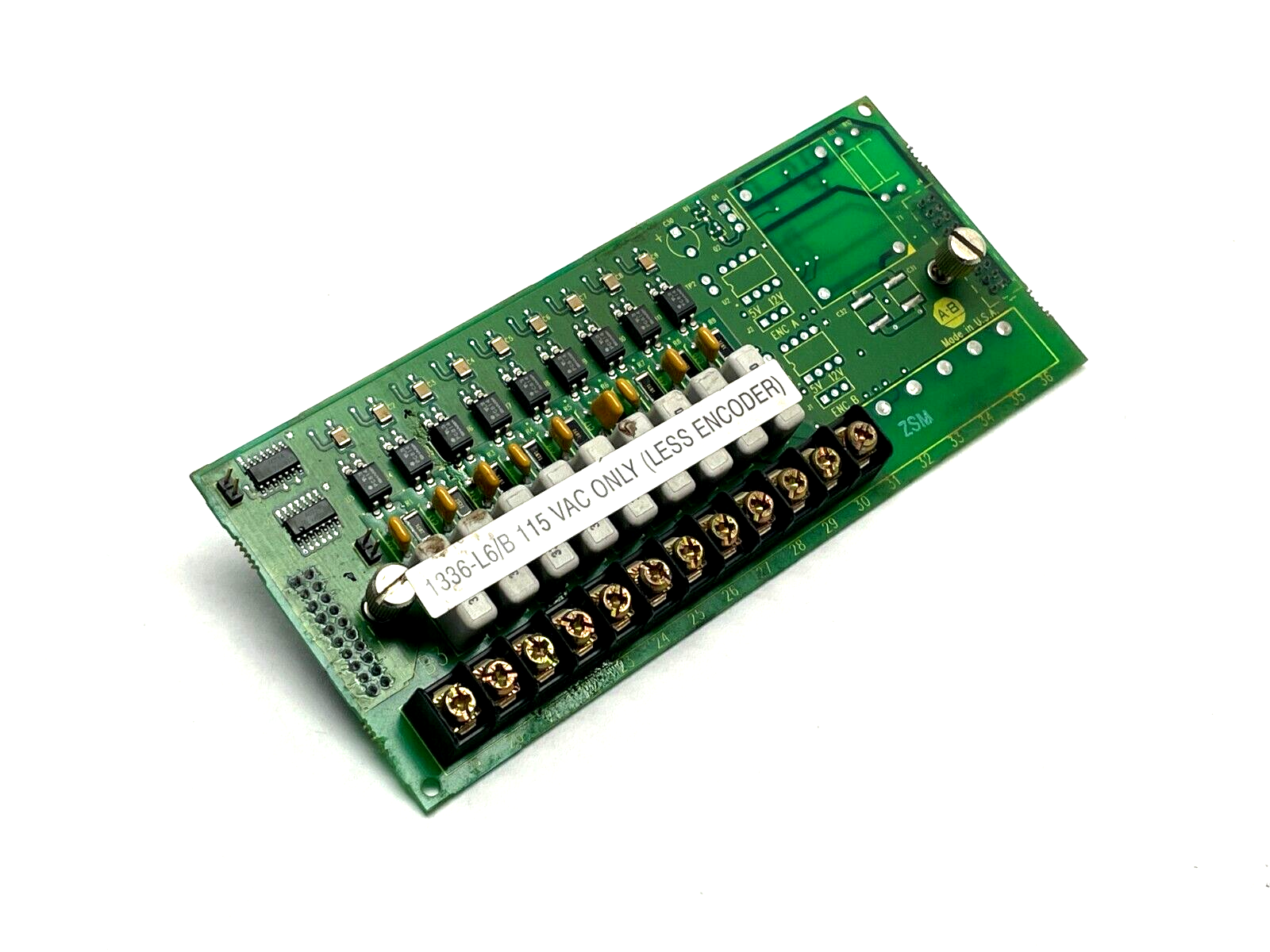 Allen Bradley 193396 Encoder Terminal Circuit Board - Used - Maverick Industrial Sales