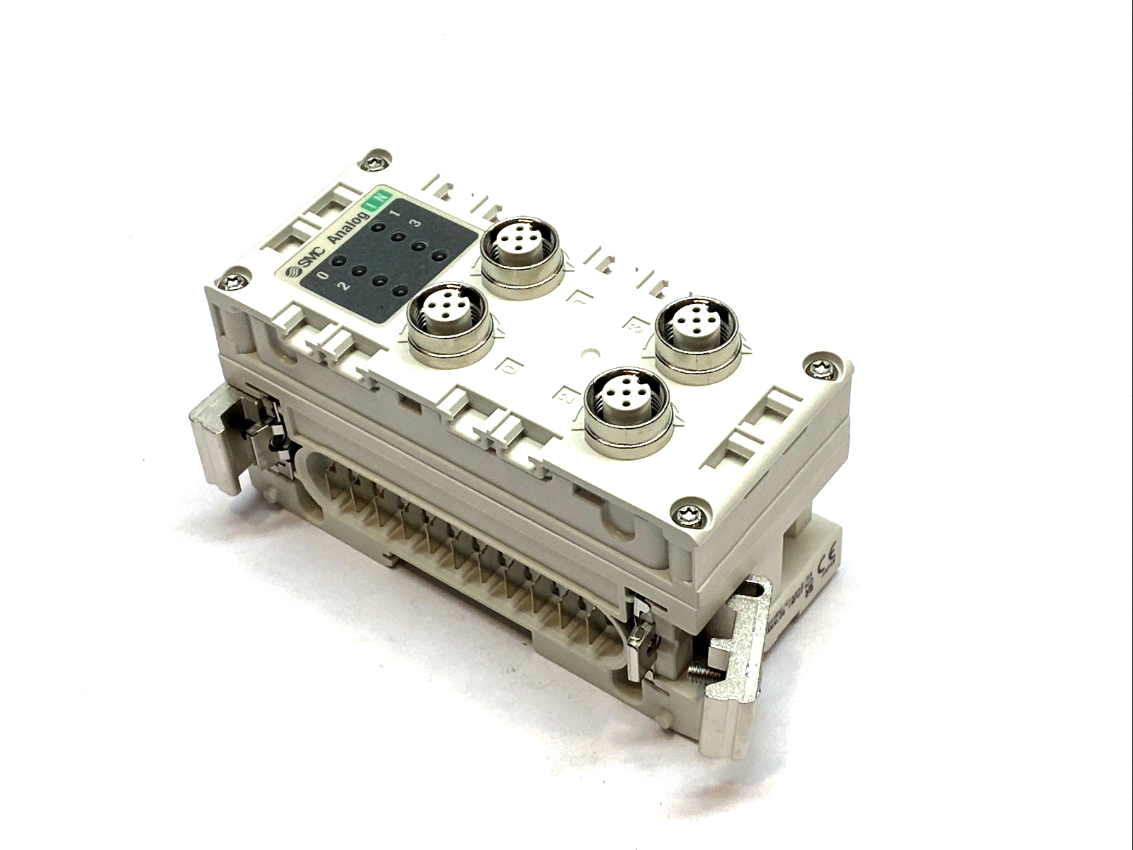 EX600-AXB-X3 | SMC Analog Input Unit 4-Ch M12 24VDC - New – Open box - Maverick Industrial Sales