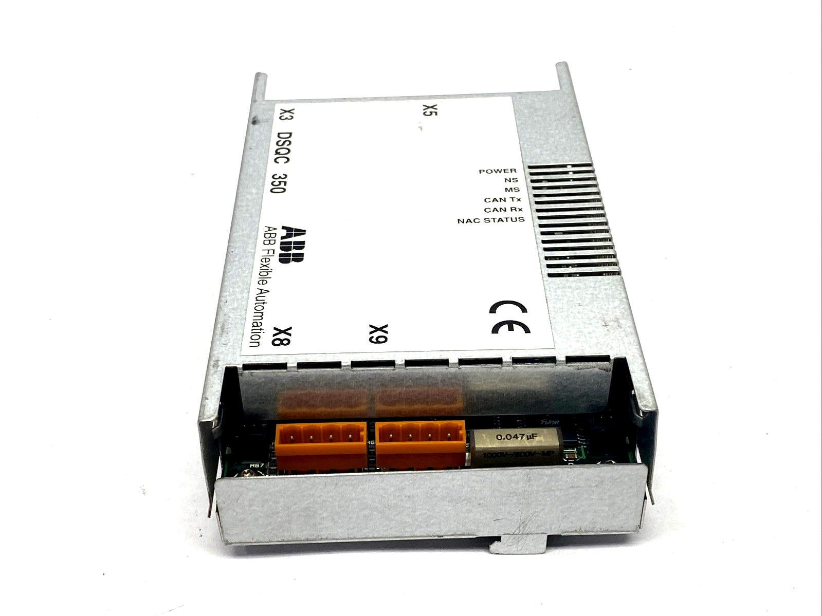 3HNE00025U1, 3HNE00025-1, DSQC 350 | ABB 3HNE00025-1/13 DSQC 350 I/O Remote Module 3HNE00025U1 - For parts or not working - Maverick Industrial Sales