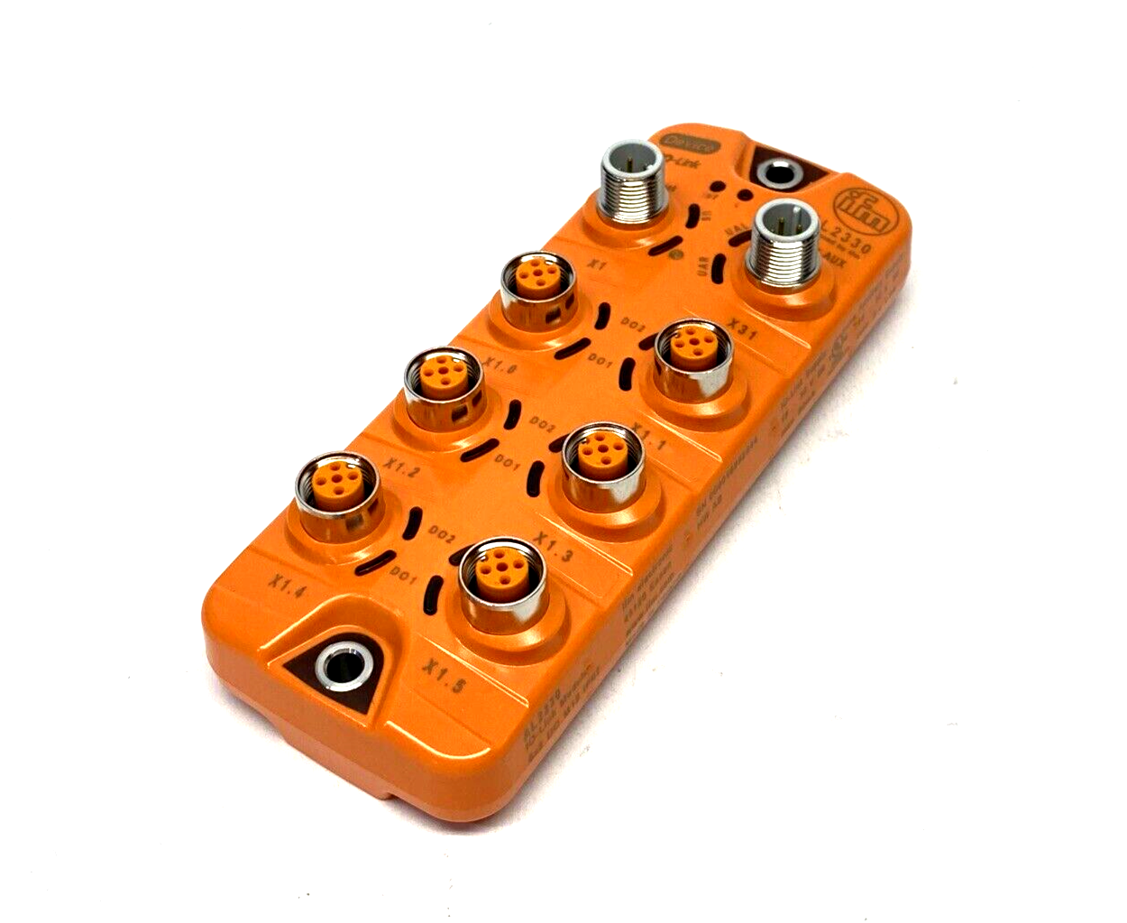 ifm AL2330 IO-Link CompactLine Module IO-Link Module 6x2 DO M12 IP67 - New – Open box - Maverick Industrial Sales