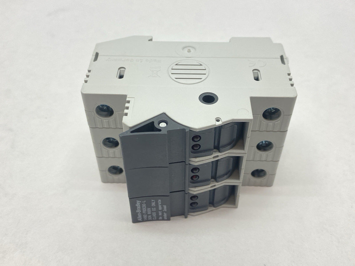 1492-FB3C30-L | Allen Bradley Ser B Fuse Holder 3-Pole 600V 30A - New – Open box - Maverick Industrial Sales