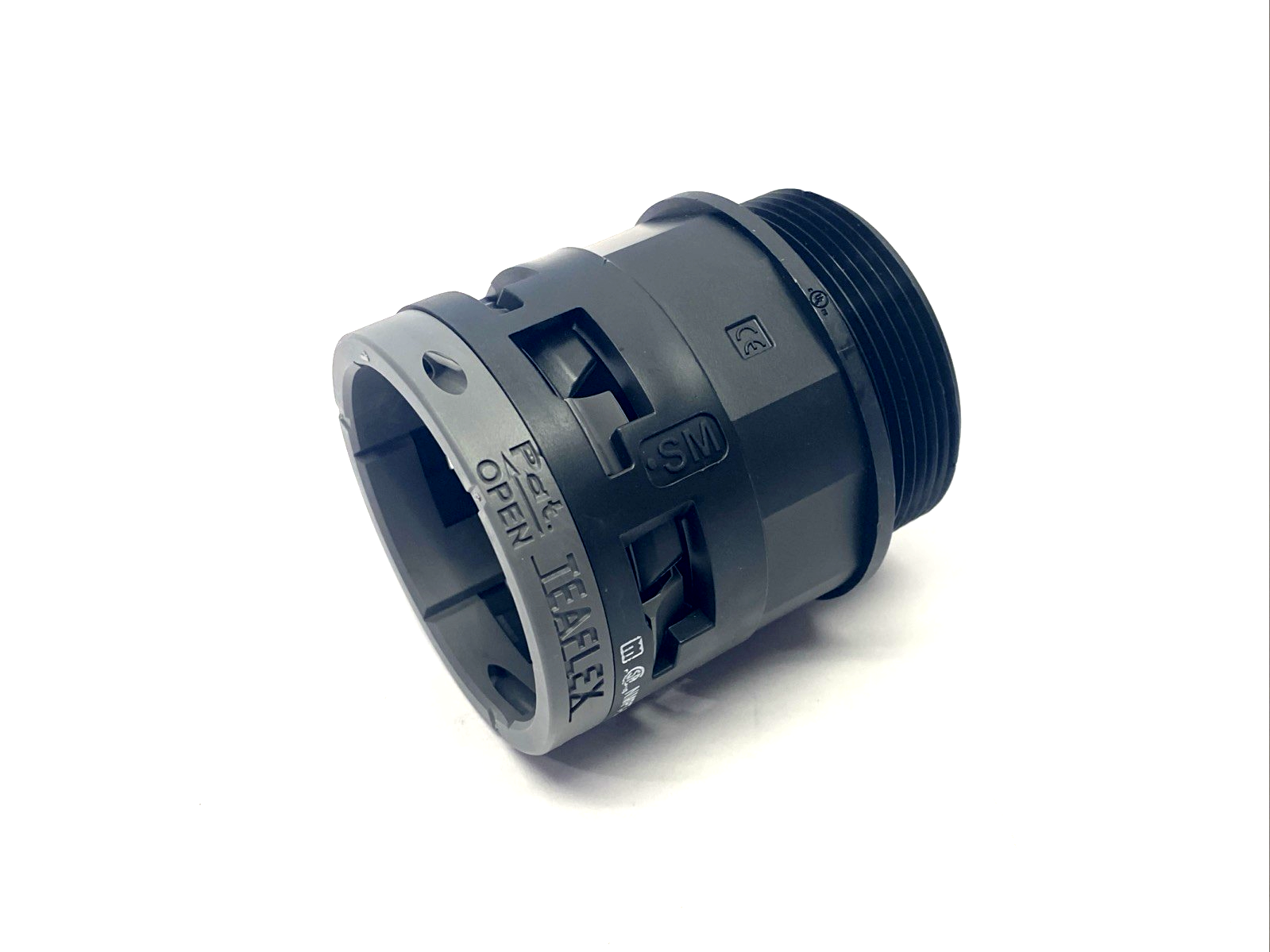 QO000-0002, NMPT-C48-1-1/2" | Teaflex NMPT-C 48-1-1/2" SM Polyamide Straight Male Fitting 2" NPT QO000-0002 - New Other - Maverick Industrial Sales