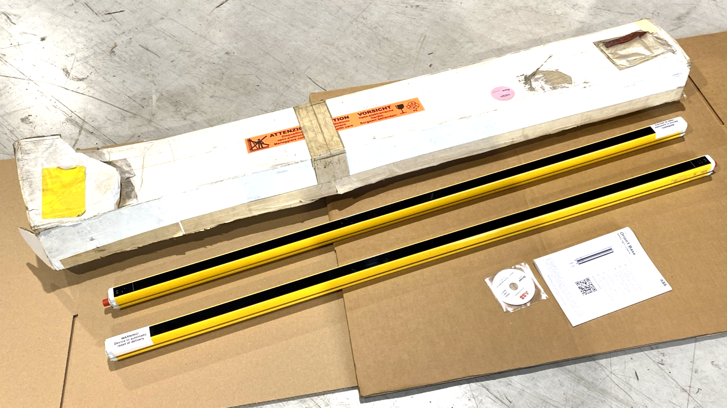 ABB 2TLA022302R0700 Orion1-4-30-120-B Safety Light Curtain Set, 30mm Resolution - Maverick Industrial Sales