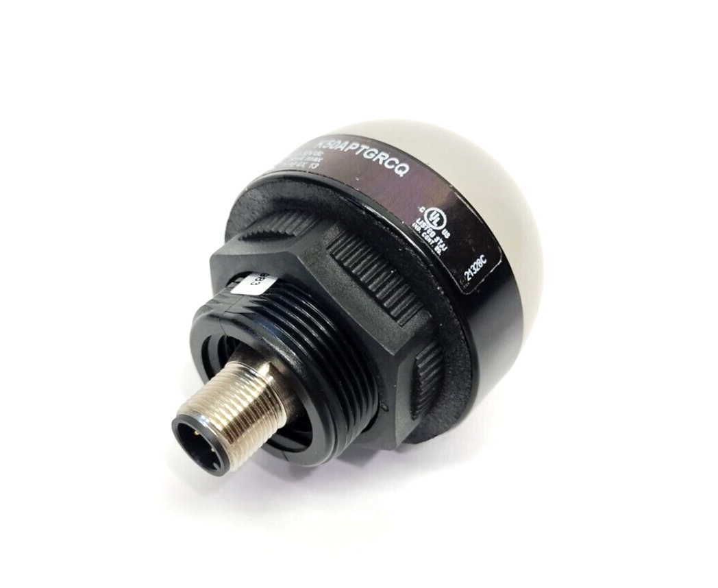 Banner K50APTGRCQ EZ-LIGHT 50mm 2-Color Illuminated Touch Sensor 12-30VDC 24983 - Used - Maverick Industrial Sales