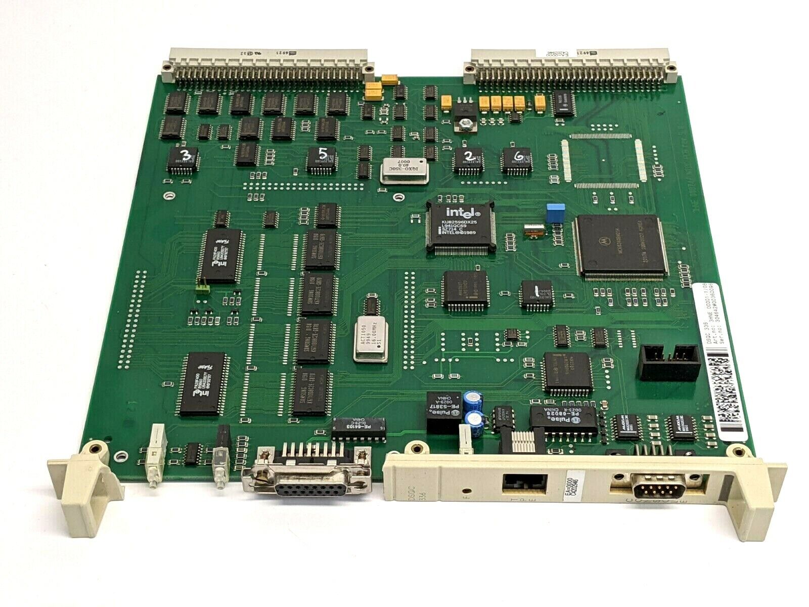 3HNE00001-1/08 | ABB Ethernet Board DSQC 336 PARTIAL FACEPLATE - Used - Maverick Industrial Sales