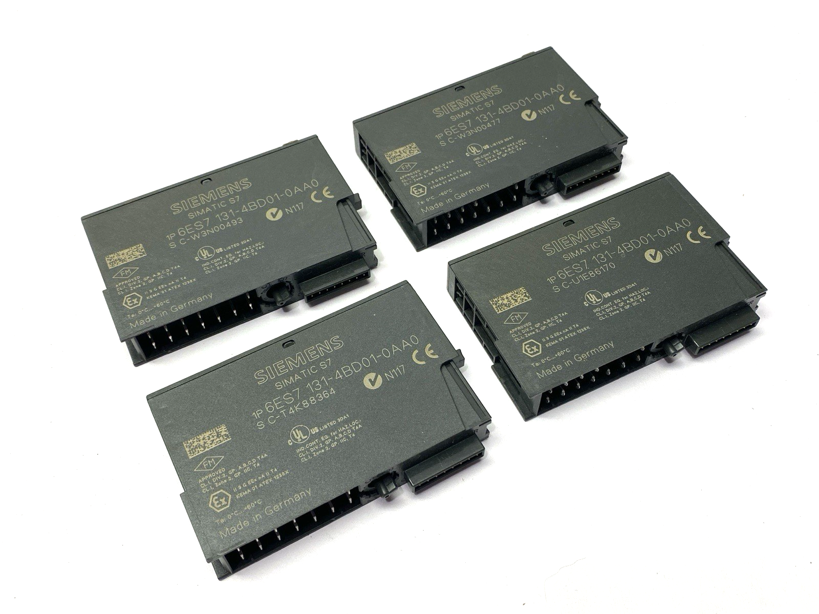 Siemens 6ES7131-4BD01-0AA0 SIMATIC Digital Input Module 24VDC LOT OF 4 - Maverick Industrial Sales