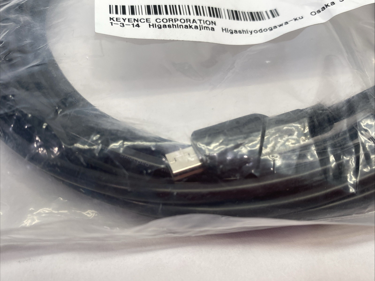OP-86941 | Keyence USB Connection Cable 5m Length - New – Open box - Maverick Industrial Sales