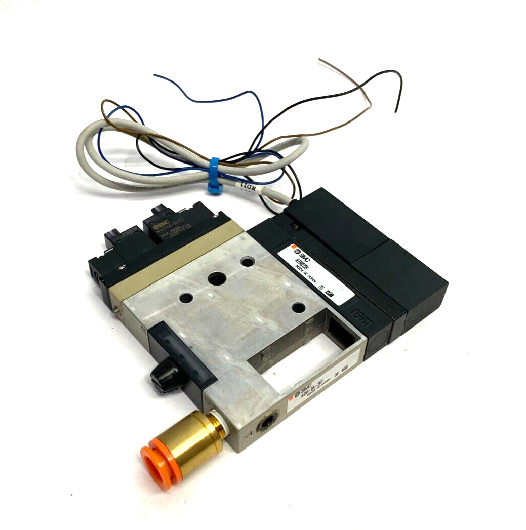 SMC NZM073H Vacuum Generator w/ ZSE1-00-55L Vacuum Switch - Maverick Industrial Sales