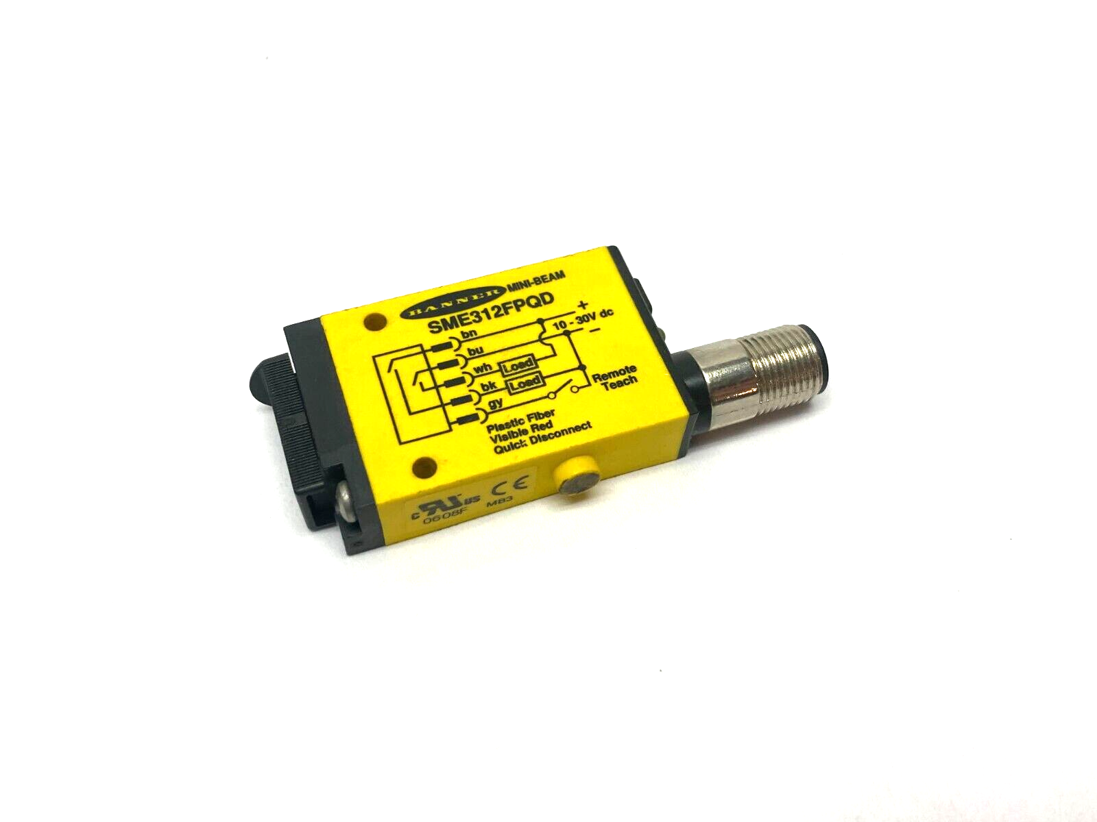 Banner SME312FPQD MINI-BEAM EXPERT Fiber Optic Amplifier Red Plastic 53732 - Maverick Industrial Sales