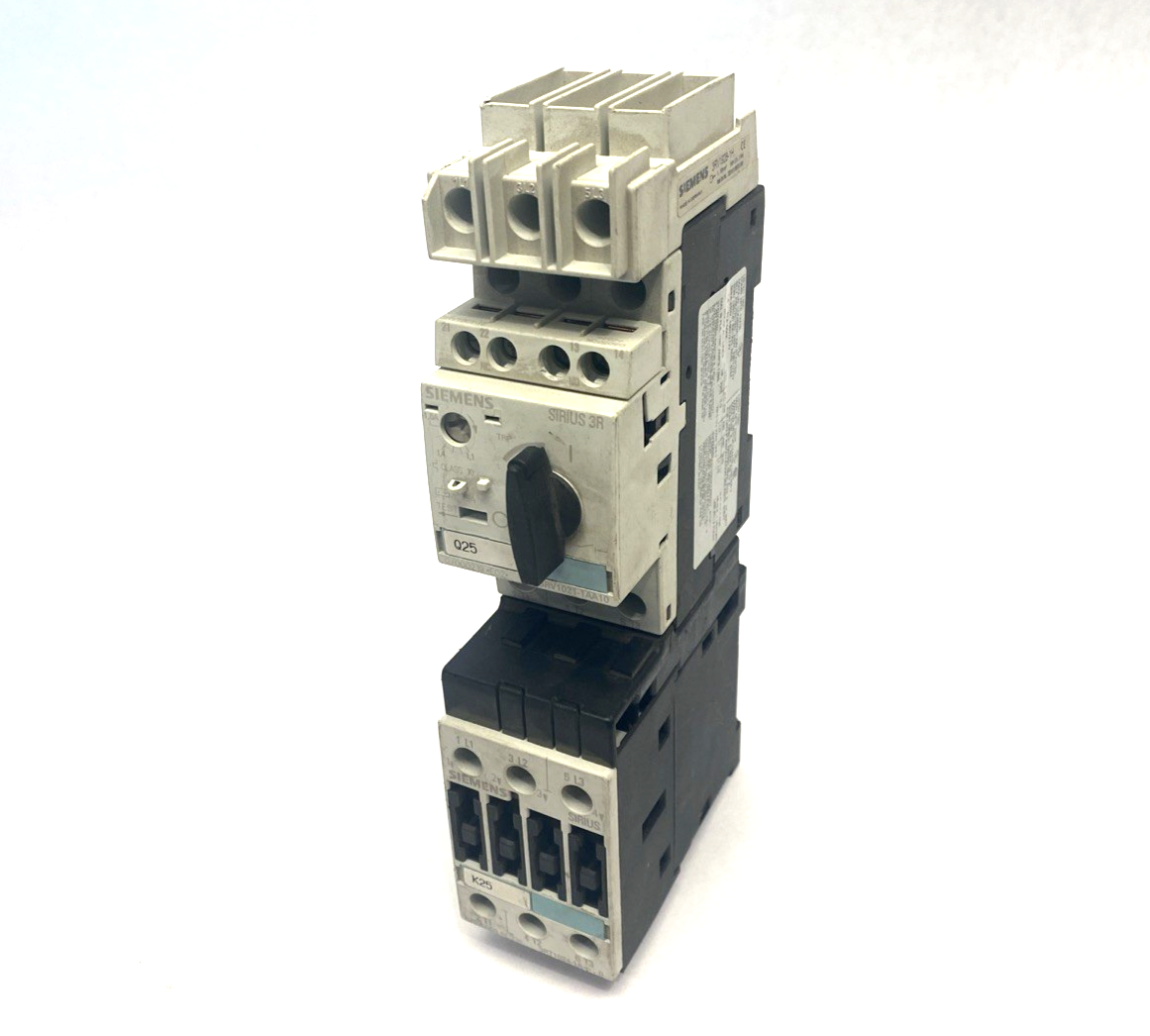 Siemens 3RV1021-1AA10 Motor Protection Circuit Breaker 3RT1024-1A Contactor - Maverick Industrial Sales