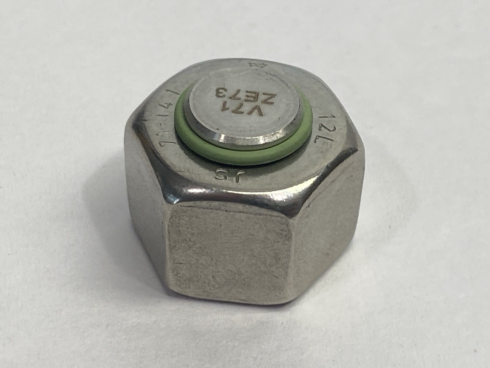 Brennan Industries D0304-C-L12-SS Compression Fitting Cap 12mm OD M18x1.5 - Maverick Industrial Sales