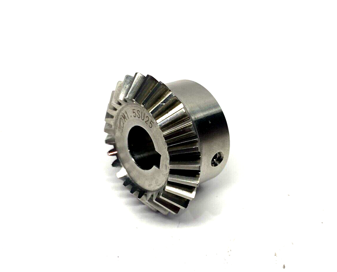 M1.5SU25-3410 | Kyouiku Gear SUS Miter Gear, 25 Teeth - New – Open box - Maverick Industrial Sales