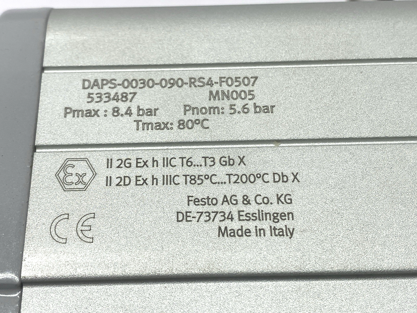 Festo VZBA-1"-GG-63-T-22-F0405-V4V4T-PS30-R-90-4-C Ball Valve Actuator 1758073 - Maverick Industrial Sales