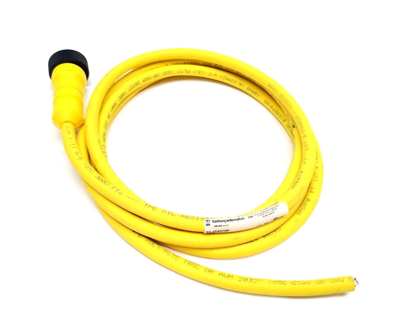 Lumberg Automation RK 40-637/6F Single End Cordset 7/8" Female 6FT 500002699 - Maverick Industrial Sales