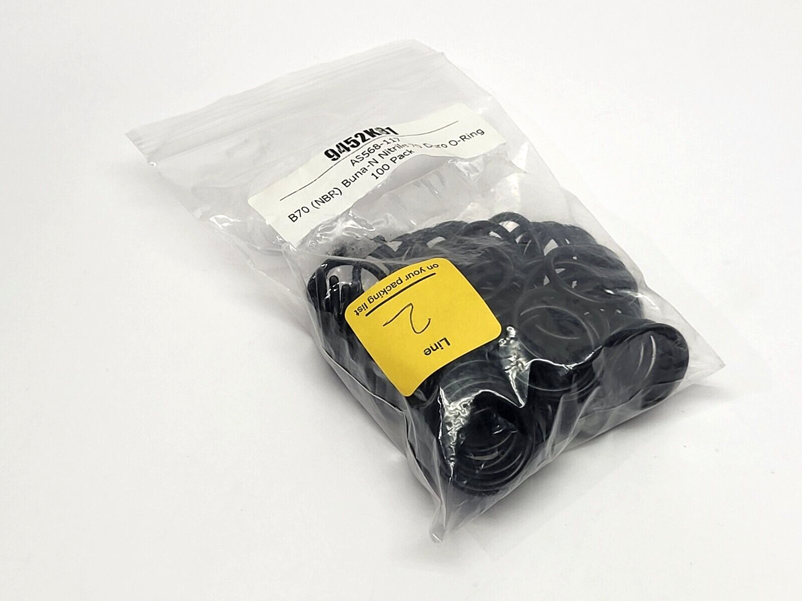 Unbranded 9452K81 Buna-N Duro O-Ring B70 LOT OF 99 - New – Open box - Maverick Industrial Sales