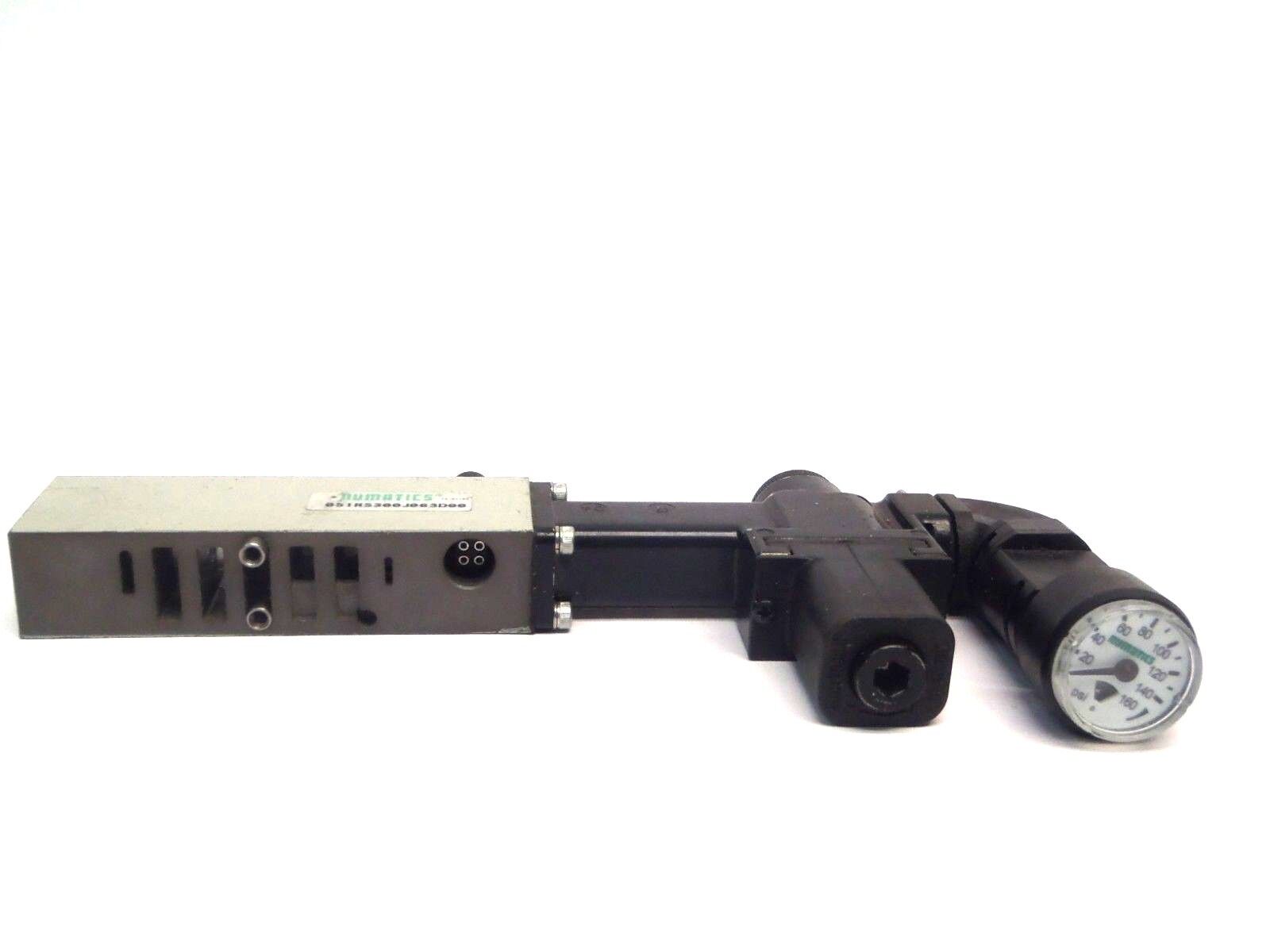 051RS300J063D00 | Numatics Pneumatic Valve Regulator 160 PSI Max - Used - Maverick Industrial Sales