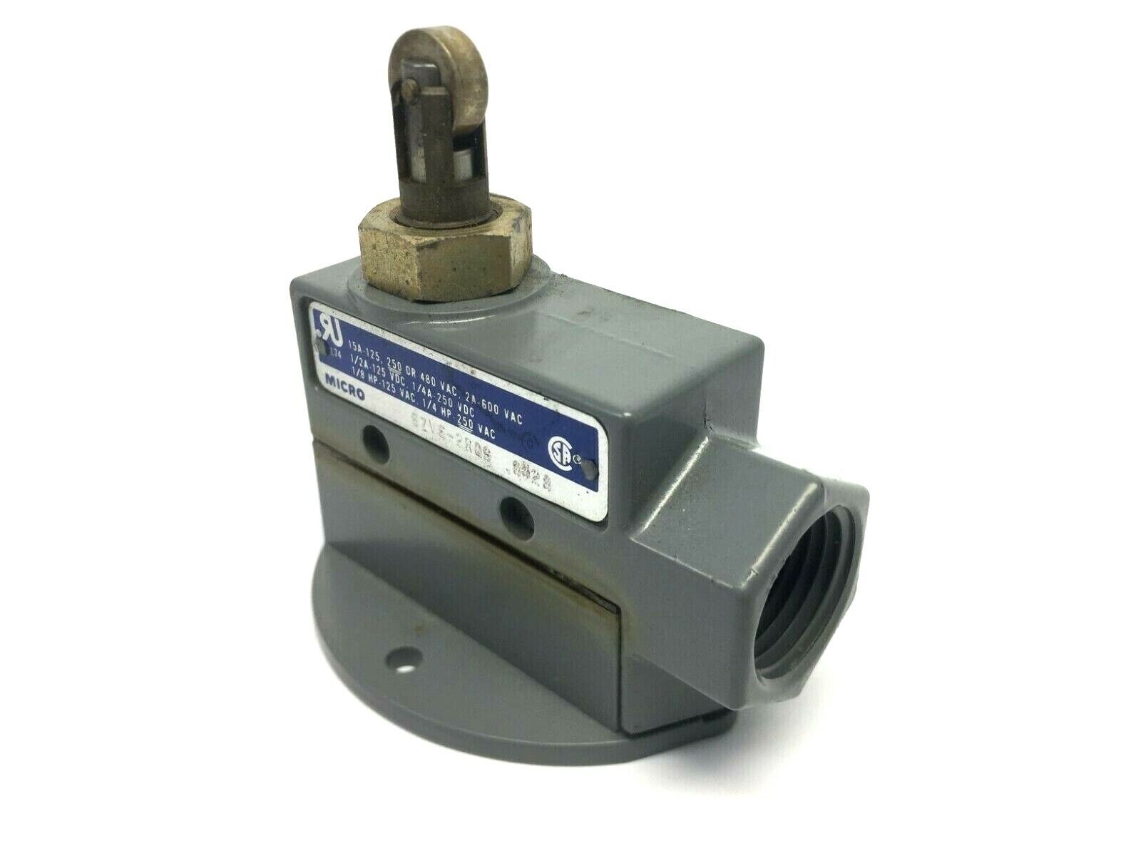 Honeywell BZV6-2RQ9 Snap Action Limit Switch Roller Plunger - Used - Maverick Industrial Sales