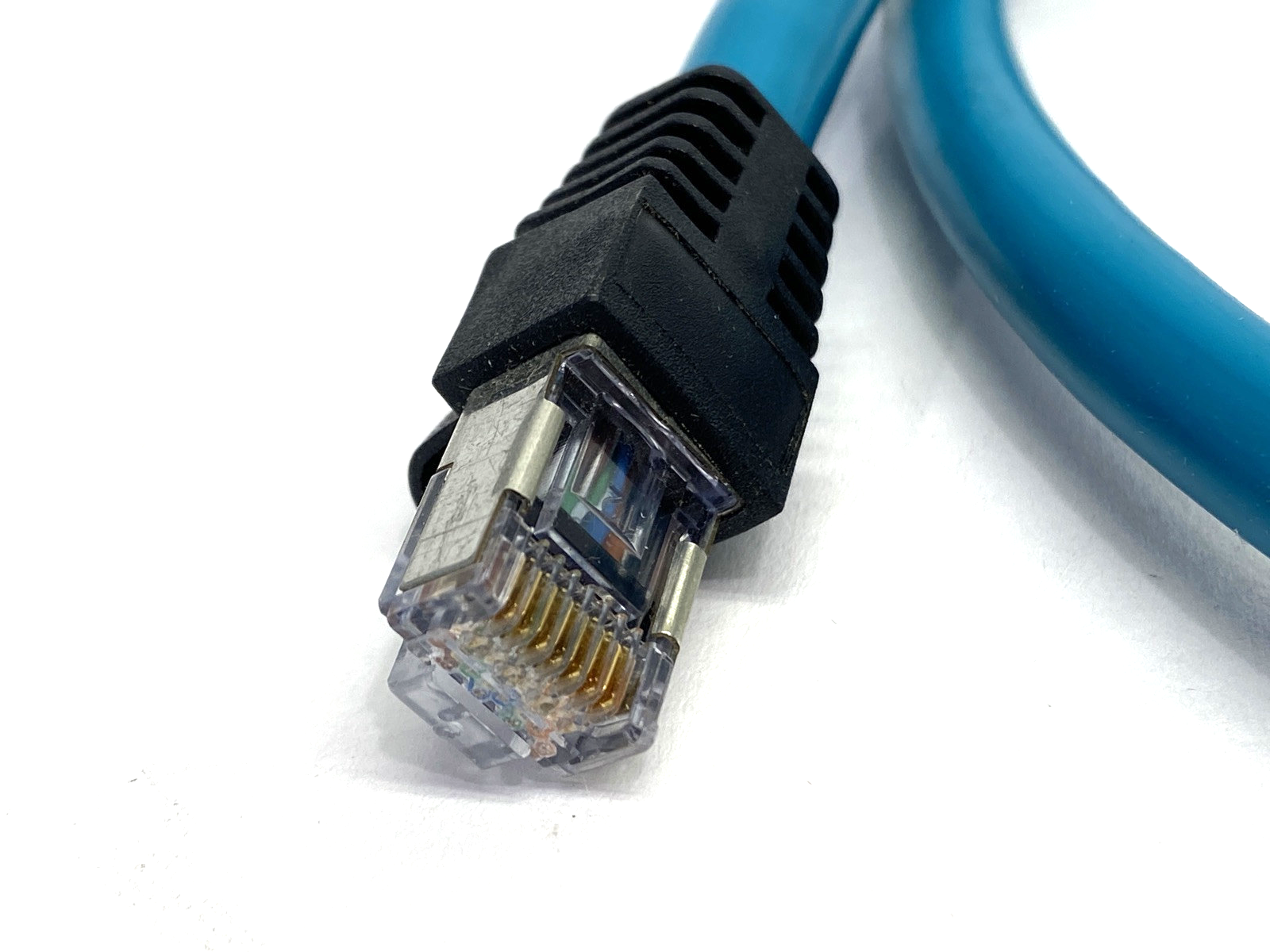 Lumberg Automation 0985 656 103/1M Double-Ended M12 to RJ45 Cordset 900000497 - New – Open box - Maverick Industrial Sales