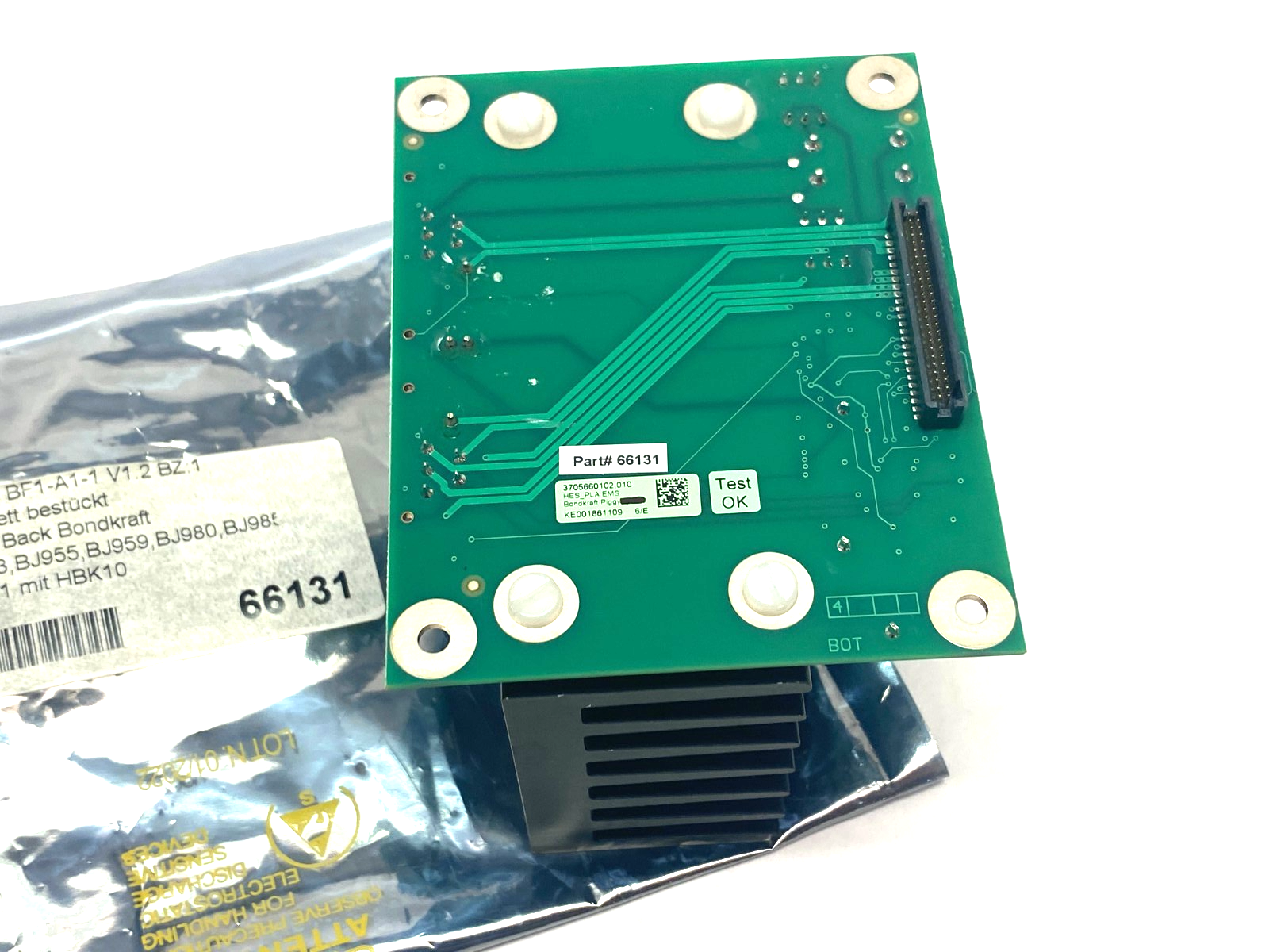 Hesse 3705660102.010 Piggyback Module for Bondjet BF1-A1-1 V1.1 BZ:1 - New – Open box - Maverick Industrial Sales