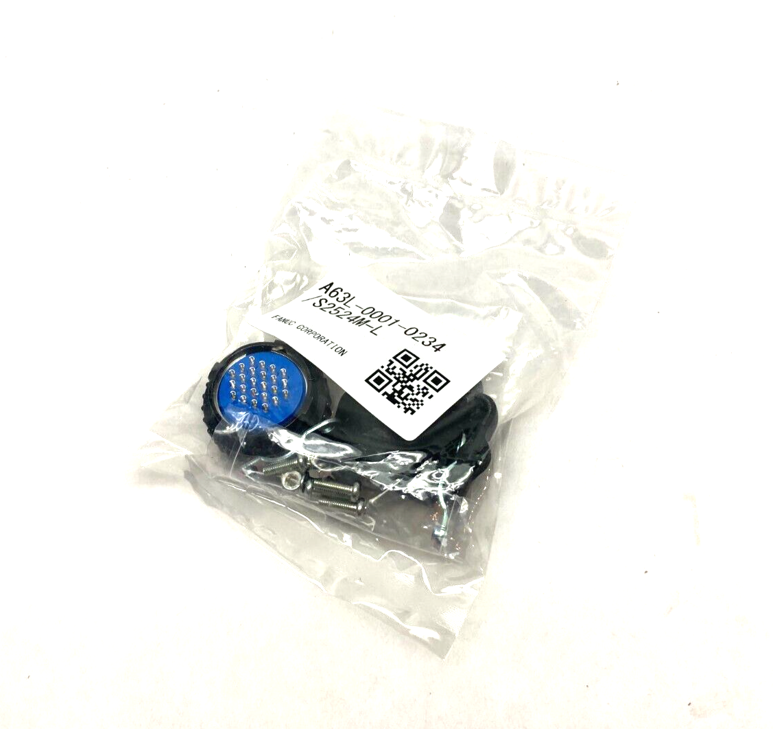 A63L-0001-0234/S2524M-L | Fanuc Circular Connector Kit 24-Pin - New - Maverick Industrial Sales