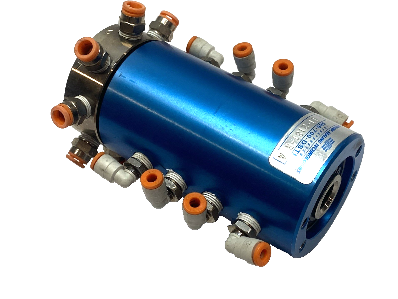 LT-2181-R.A | DSTI 8-Passage Rotary Union Air/Vacuum LT Series 600 PSI- Used - Maverick Industrial Sales