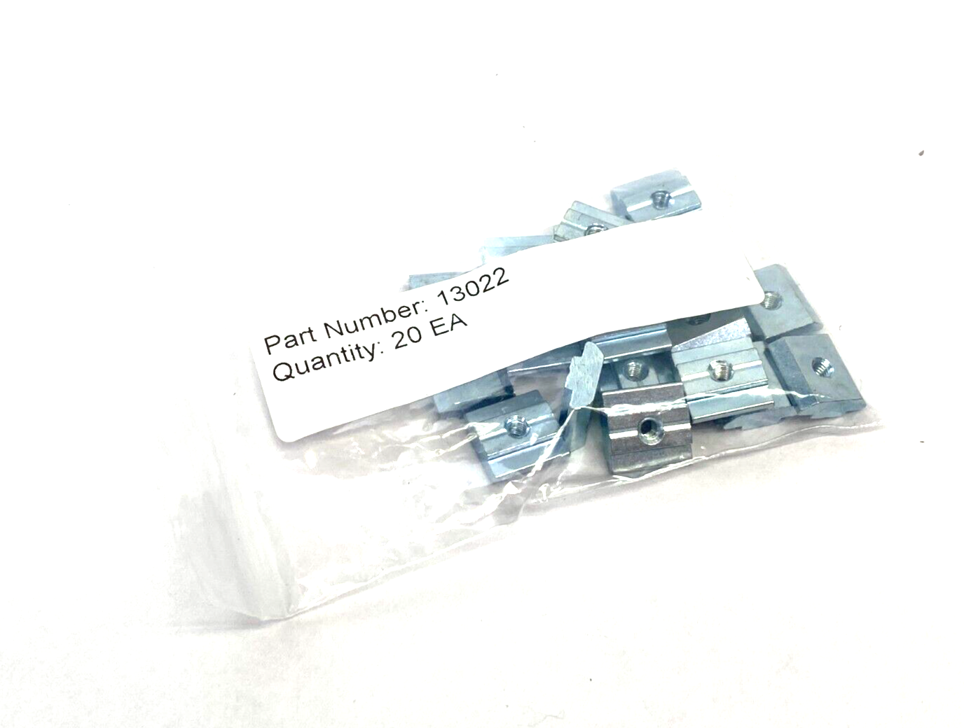 13022 | 80/20 Self Aligning M4 Slide-In T-Nut PKG OF 20 - New - Maverick Industrial Sales