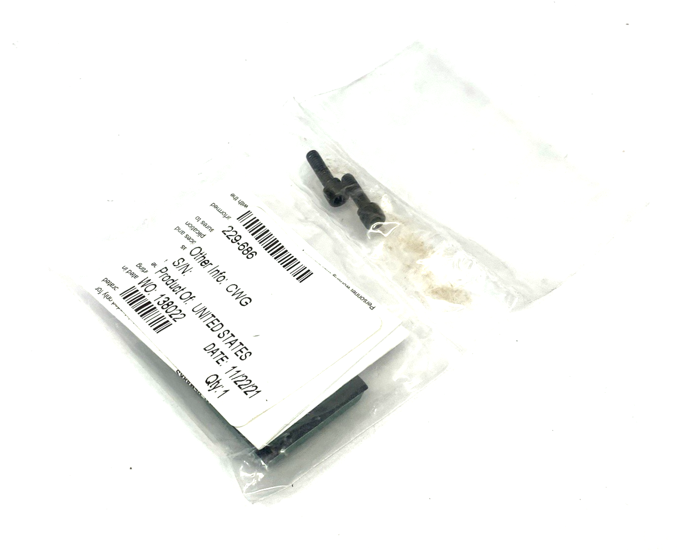 229-686 | Numatics Blank Manifold Station Plate Assembly - New - Maverick Industrial Sales